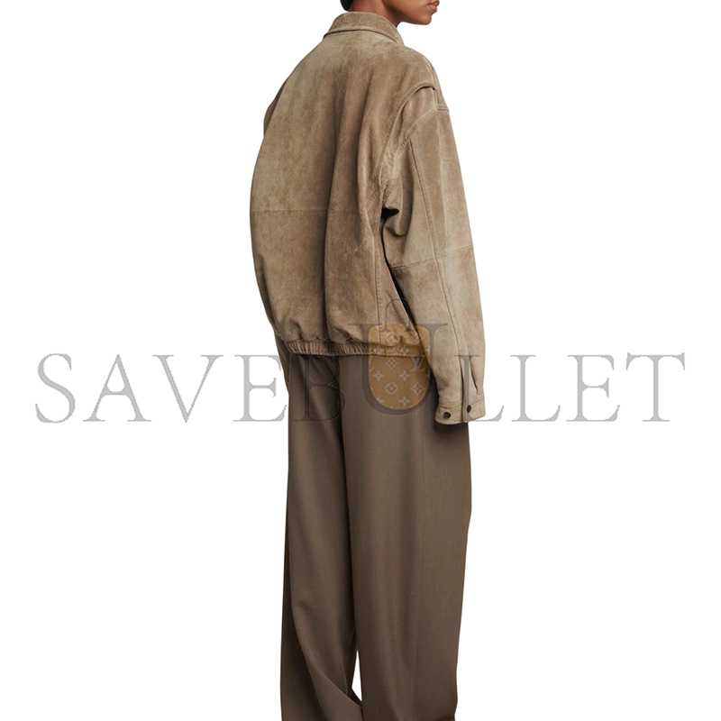 THE ROW RONAN SUEDE BOMBER JACKET